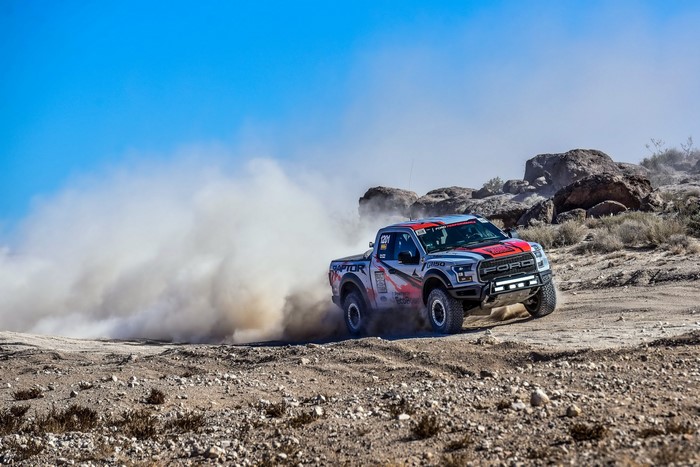 2017 Ford F-150 Raptor Race Truck in Desert
