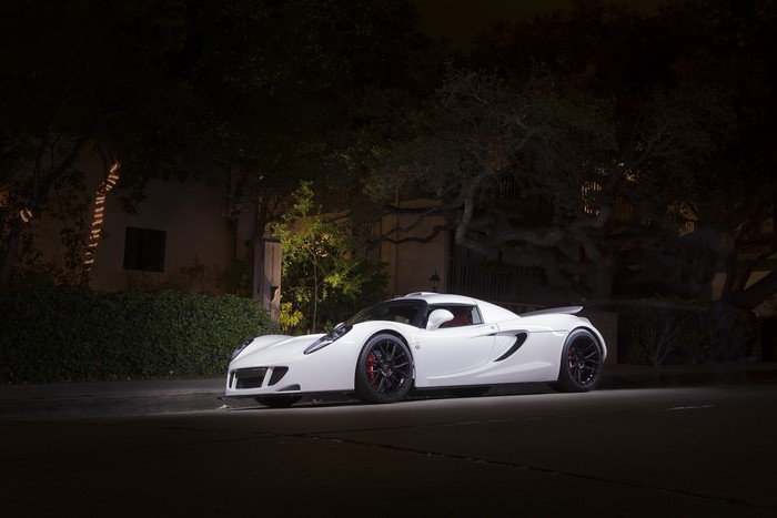 White 2010 Hennessey Venom GT