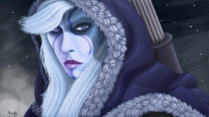 Drow Ranger from DOTA 2