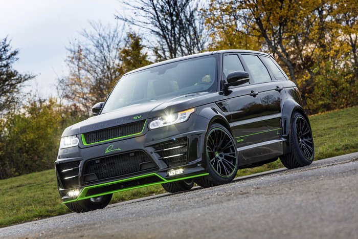 Black Lumma Design Land Rover