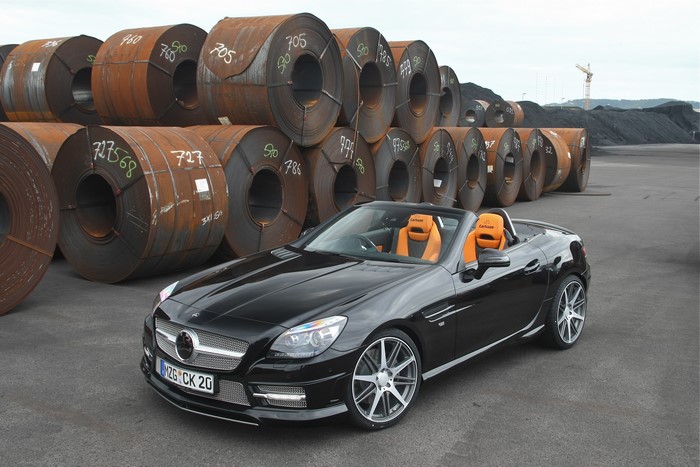 Black 2012 Carlsson CB 25 S UK-spec R172 Mercedes-Benz Cabriolet