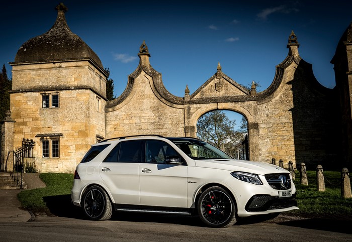 White 2015 Mercedes-Benz AMG GLE 63 S 4MATIC UK-spec