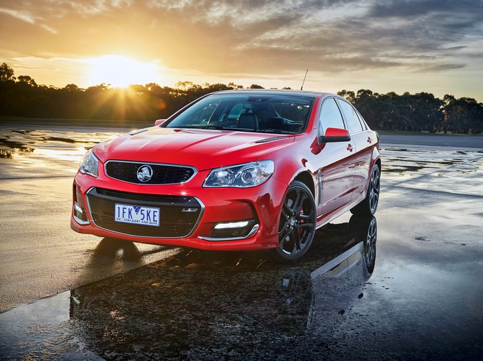 Red 2013 Holden Commodore SS V Redline