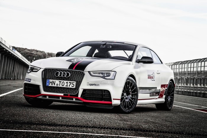 Audi RS 5 TDI Competition Concept on Track