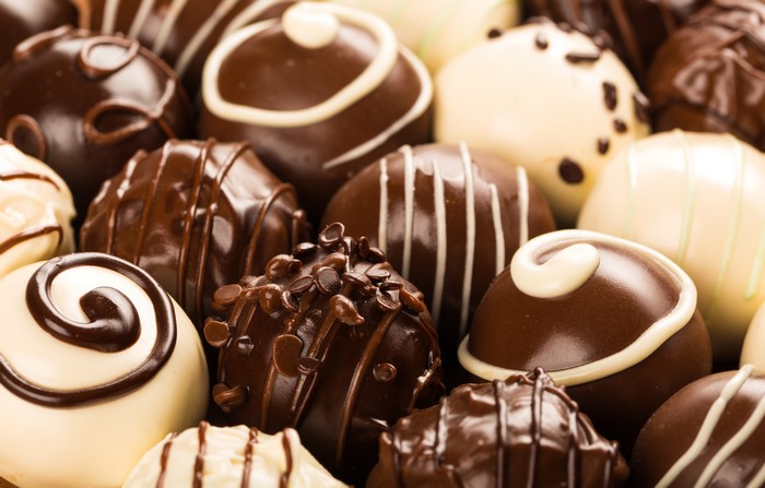 Assortment of Chocolate Candies