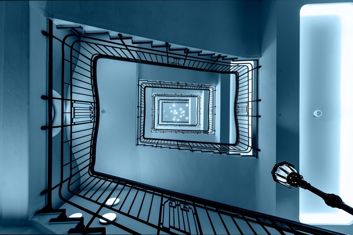 Spiral Staircase looking up