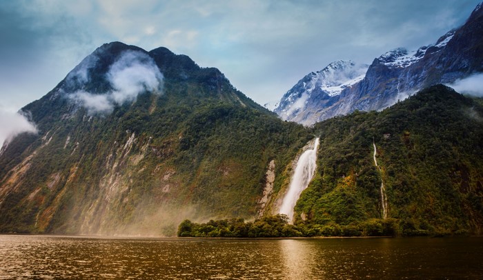 Lady Bowen Falls, Milford Sound, New Zealand