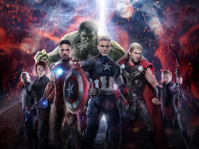 Avengers: Age of Ultron heroes lineup