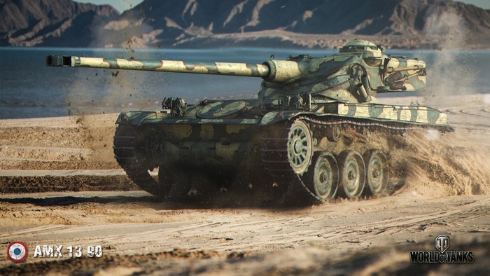 AMX 13 90 tank from World of Tanks