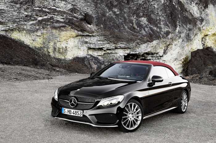 Black 2016 Mercedes-Benz AMG C 43 4MATIC Cabriolet
