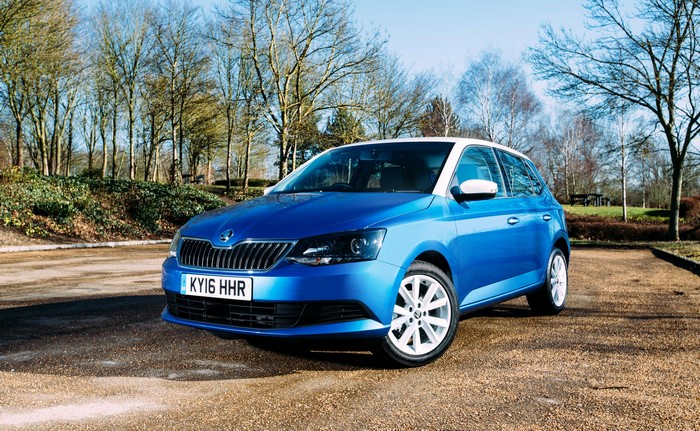 2016 Skoda Fabia Colour Edition in light blue