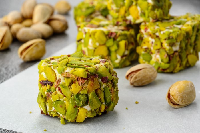 Pistachio Turkish Delight Sweets
