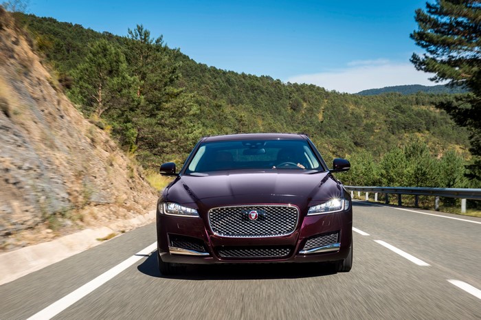 Jaguar 2015 XF Prestige Front View