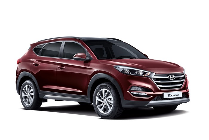 2015 Hyundai Tucson KR-spec Wine Color