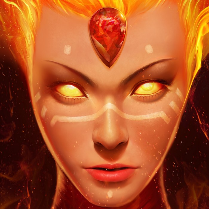Lina from DOTA 2