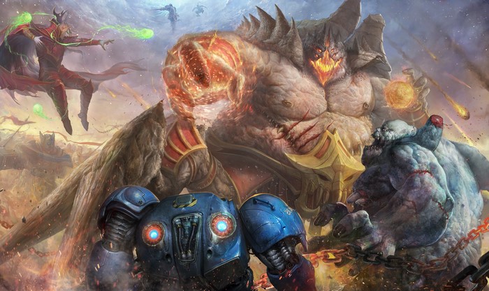 Heroes of the Storm 4K battle scene