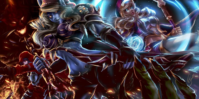 4K Sylvanas Windrunner and Jaina Proudmoore