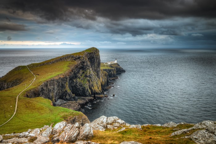 Neist Point Lighthouse, Scotland Coast