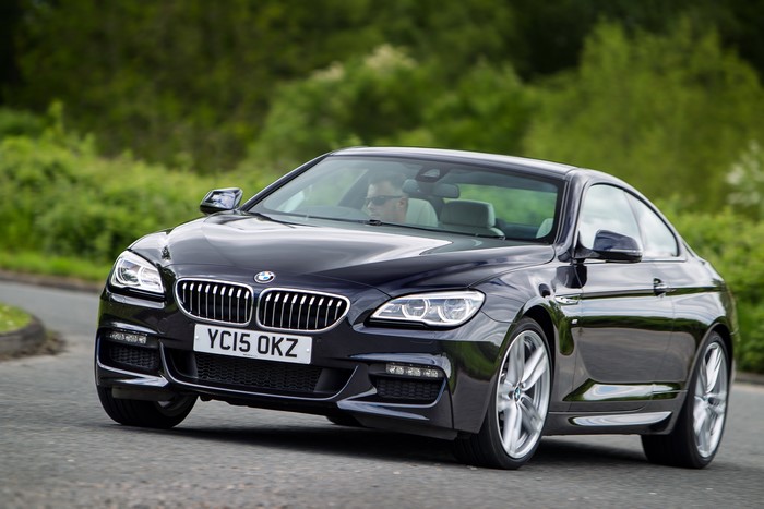 Black 2015 BMW 640d Coupe M Sport