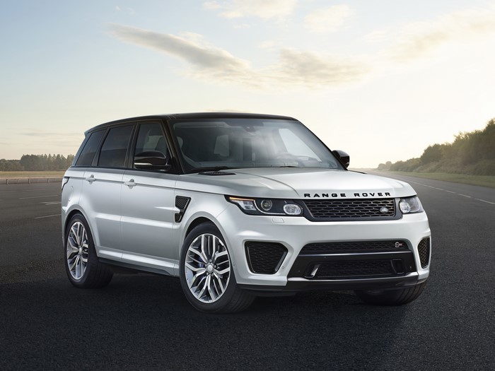 White 2015 Range Rover Sport