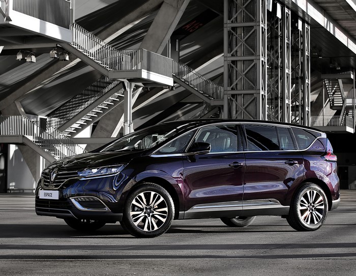 Renault Espace Initiale Paris 2015 Wine Color Metallic