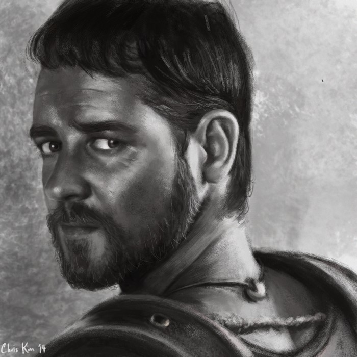 Russell Crowe as Gladiator