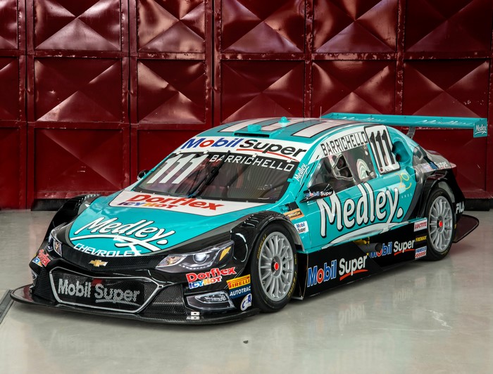 2016 Chevrolet Cruze Stock Car with Barrichello livery
