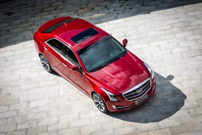 Red Cadillac ATS-L Sedan