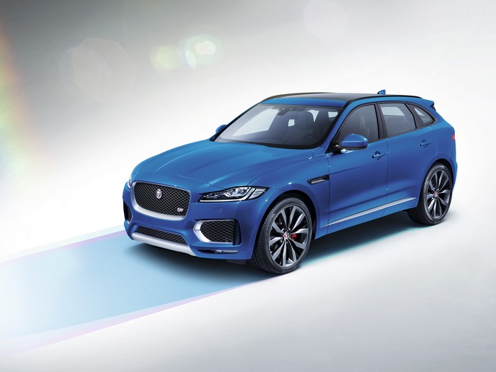 Blue Jaguar 2015 F-Pace S
