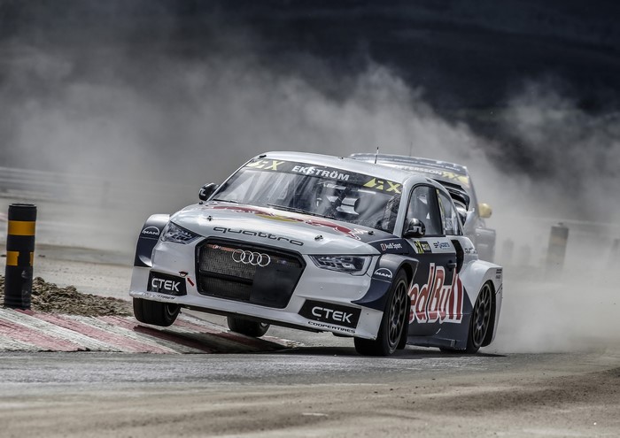 Audi S1 EKS RX quattro rally car