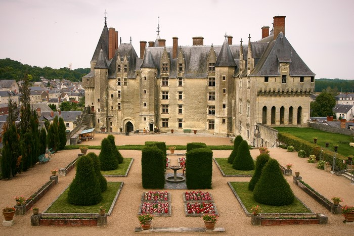 Château de Brissac in the Loire Valley, France