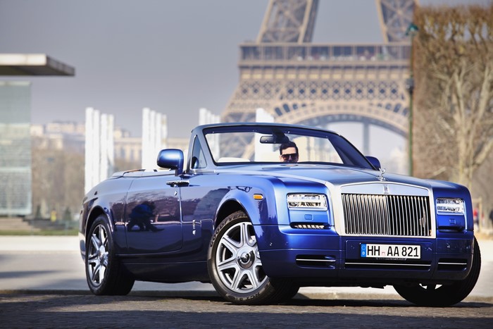Rolls-Royce Phantom Drophead Coupe in Paris