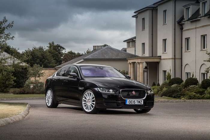 Black 2015 Jaguar XE