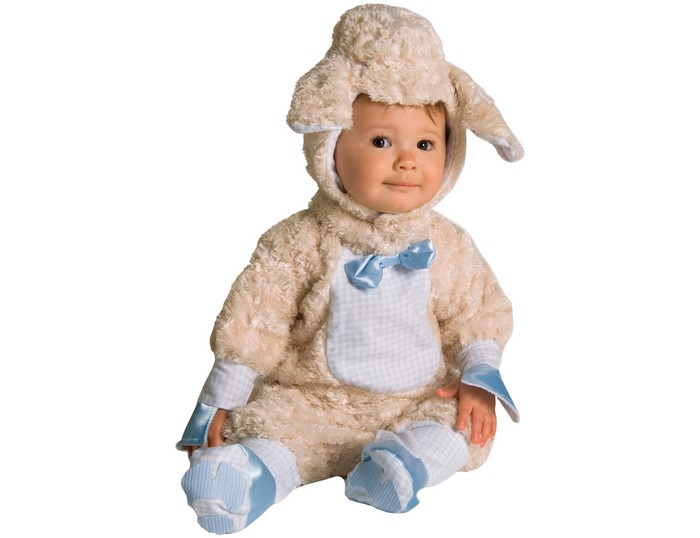 Baby in a sheep costume