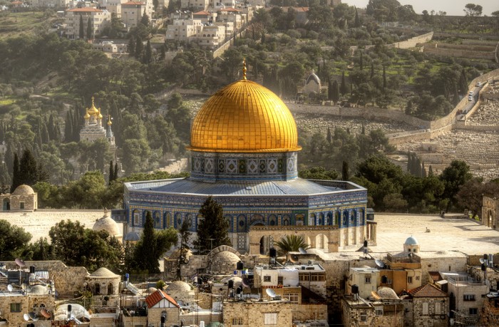 4K Jerusalem Israel Temples Houses