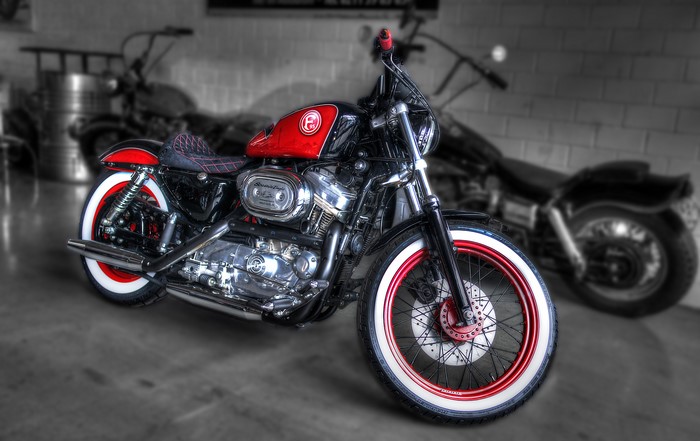 4K Harley-Davidson Motorcycle
