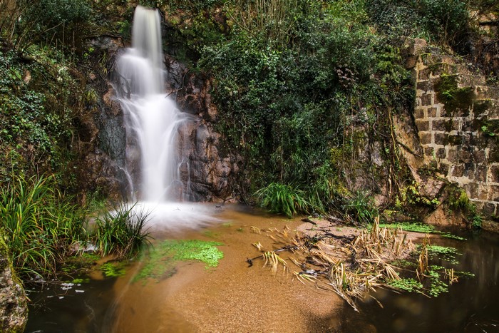 Waterfall in Corsica, France