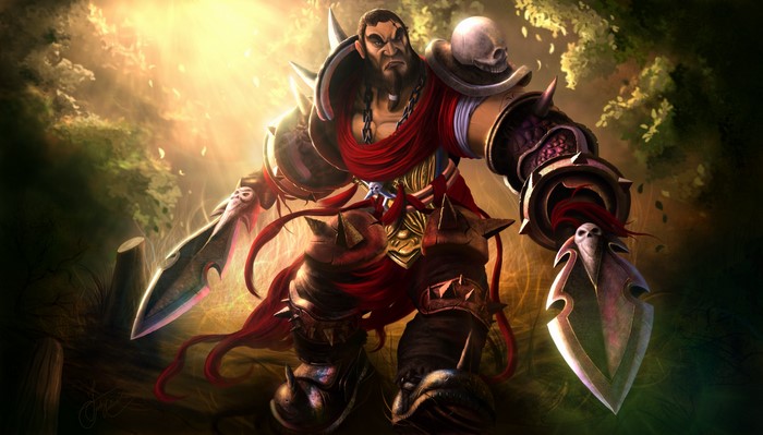 Warrior with swords from Fable: The Lost Chapters