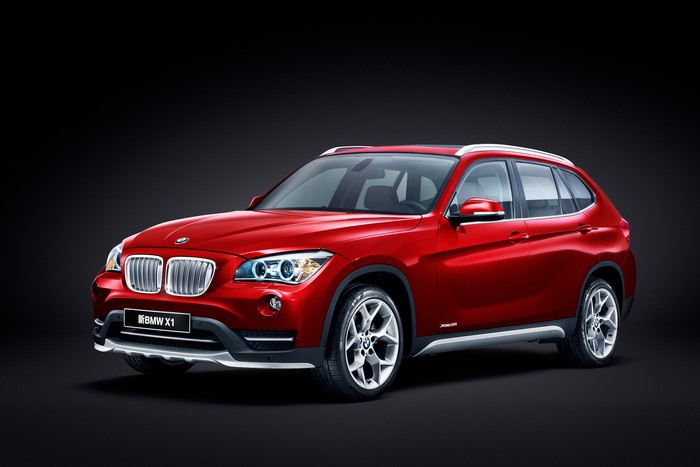 Red BMW X1 xDrive28i (E84) SUV
