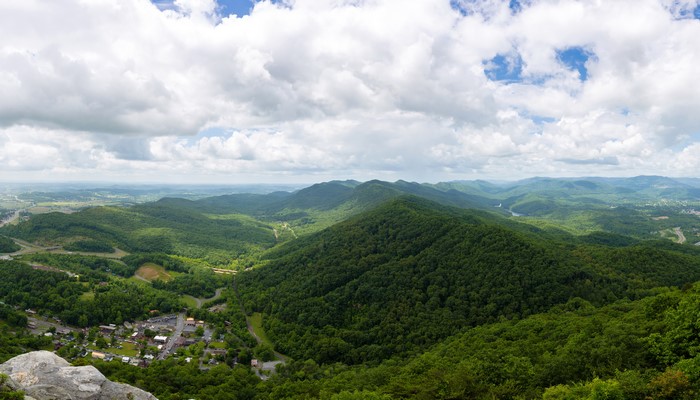 Mountains and Forests in Lee, Virginia, USA