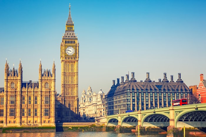 Big Ben and Houses of Parliament, London, England