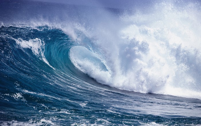 Crashing Ocean Wave