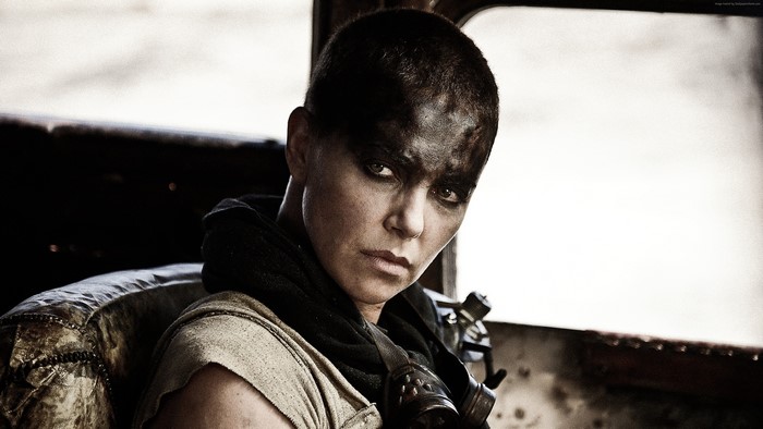 4K Charlize Theron as Furiosa in Mad Max: Fury Road