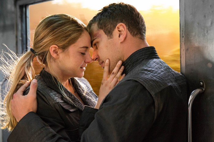 Four and Tris from The Divergent Series: Insurgent