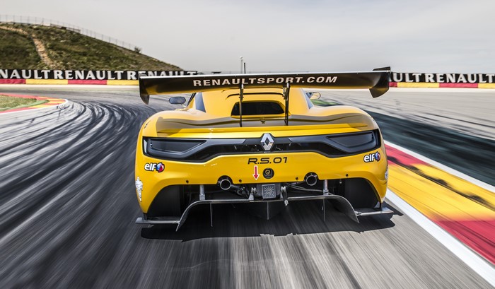 Renault Sport RS 01 race car on track