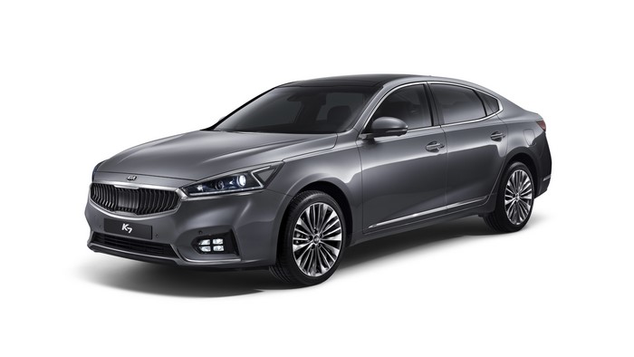 Grey Kia Cadenza K7 Sedan
