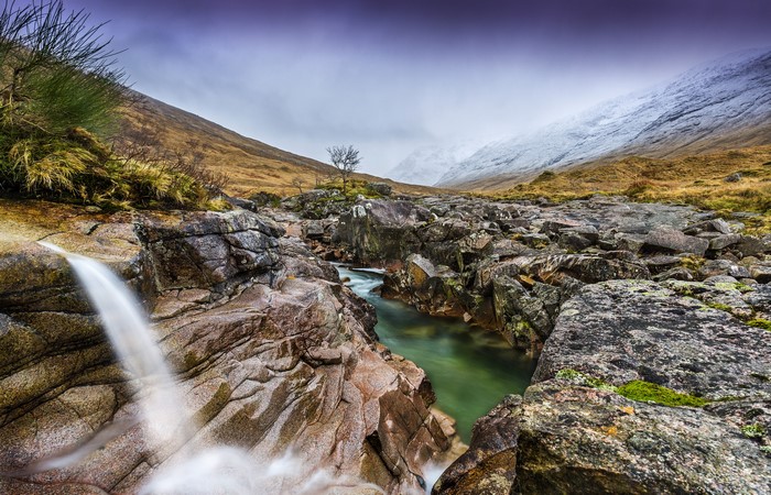 Waterfalls and Mountains in Yorkshire, United Kingdom