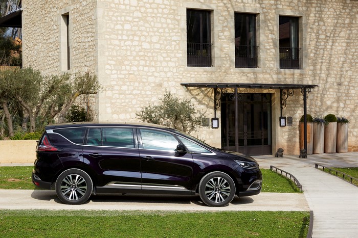 Renault 2015 Espace Initiale Paris Violet Metallic
