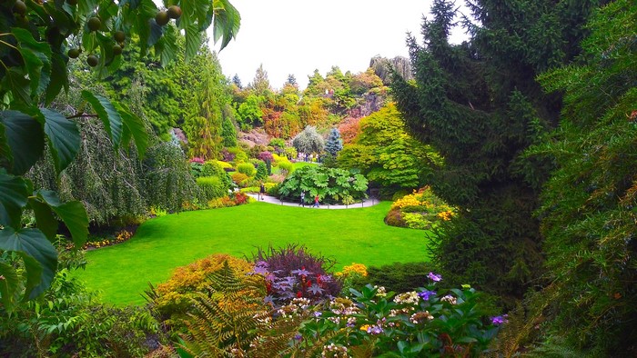 Queen Elizabeth Garden in Vancouver, Canada