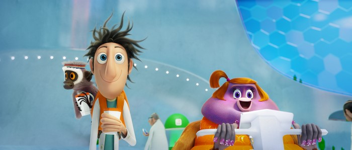 Flint Lockwood and Barry from Cloudy with a Chance of Meatballs 2